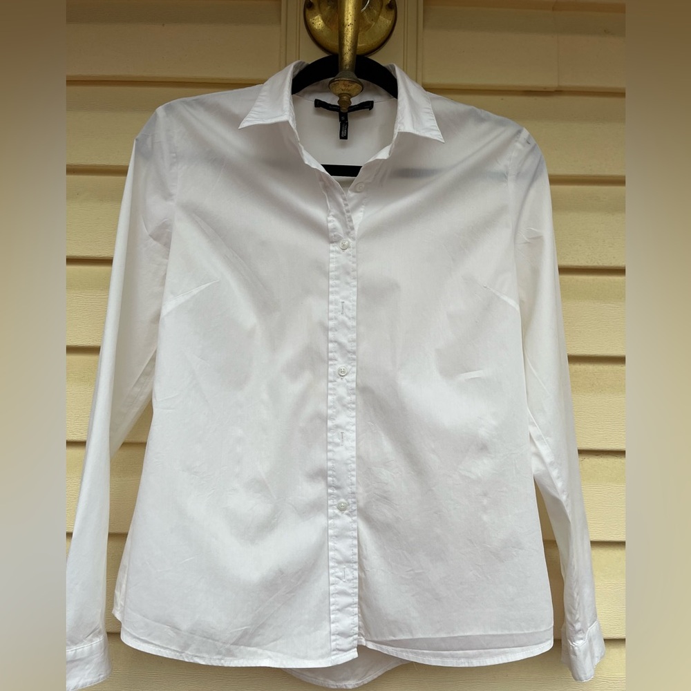 Robert Rodriguez, White Button Down, Collared, Lo… - image 3